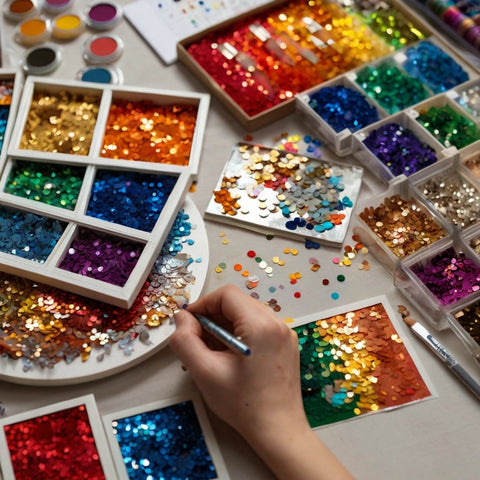 A Guide to Color Combinations for Sequin Projects